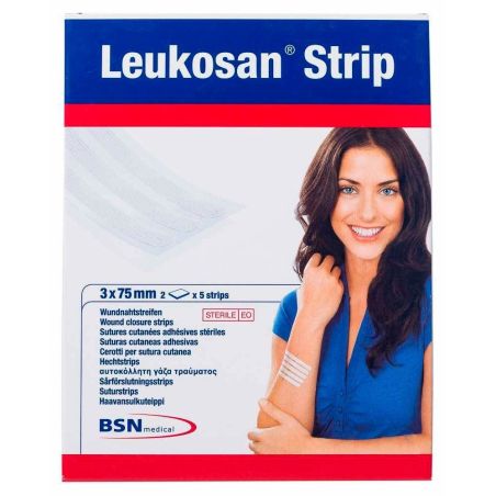 Leukosan strip 3 mm x 75 mm 2 uds Leukosan - 1