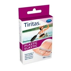 Hartmann tiritas plastic elástic 6x10 cm 10uds