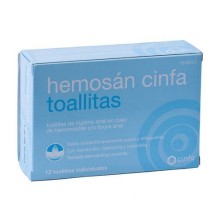 Hemosan cinfa hemorroides 12 toallitas