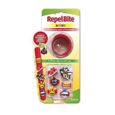 Repel bite niños pulsera + pins decorativos Repel Bite - 1