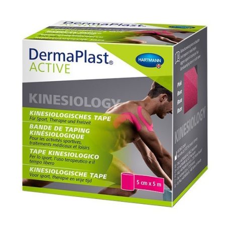 Dermaplast active kinesiolog rosa 5cmx5m Dermaplast - 1