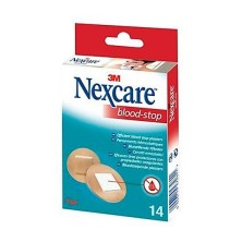 Nexcare blood stop redonda 22,5mm 14 uds