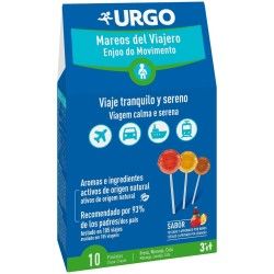 Urgo mareos del viajero 10 piruletas