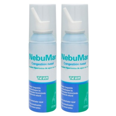 Nebumar duplo congestión nasal mar 100ml Nebumar - 1