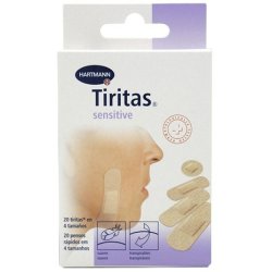 Tiritas sensitive surtido 20 uds