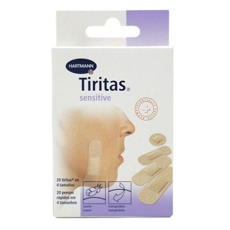 Tiritas sensitive surtido 20 uds Hartmann - 1