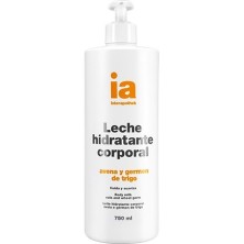 Interapothek leche hidratante corporal avena 750ml con dosificador