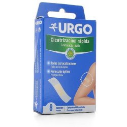 Urgo cicatrizacion rapida 8 apositos