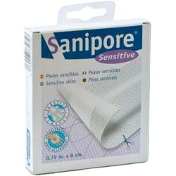 Sanipore sensitive tira recort 0,75mx8cm