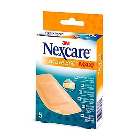 Nexcare active 360º 10x6cm 5und. Nexcare - 1