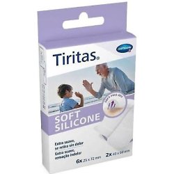 Hartmann tiritas soft silicone 2 tamaños 8 und