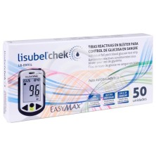 Tiras reactivas Lisubel chek lb-emv4  - 50 unidades