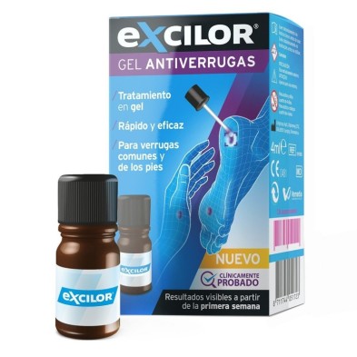 Excilor gel antiverrugas 4ml Excilor - 1