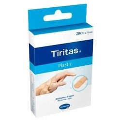 Tiritas plastic carterita 19x72mm 14 uds