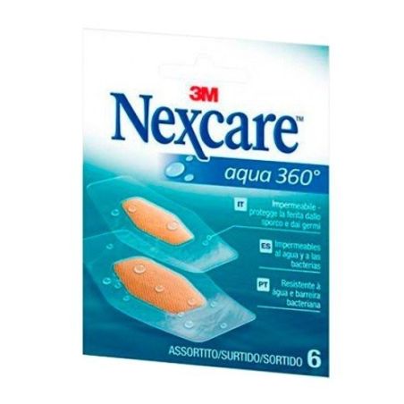 Nexcare aqua 360º surtidas 6 apositos Nexcare - 1