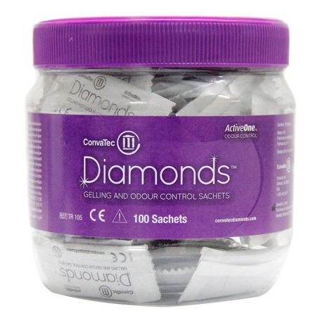 Diamonds bolsitas gelific antiolor 100uds Convatec - 1