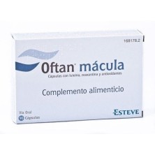 Oftan mácula complemento alimenticio salud ocular