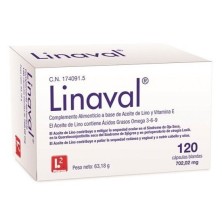 Linaval 702,02 mg 120 capsulas