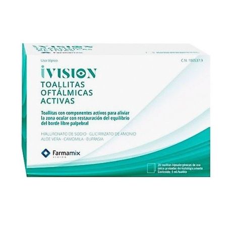 Ivision toallitas activas 20uds Ivision - 1