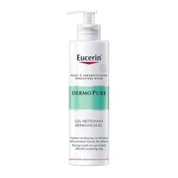 Eucerin dermopure gel limpiador 400 ml.