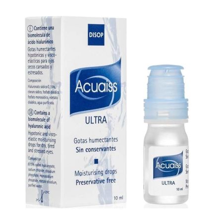 Lubricante ocular acuaiss ultra sin conservantes Disop - 1