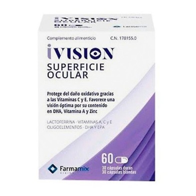 Ivision superficie ocular 30 cápsulas duras+ 30 cápsulas blandas Ivision - 1