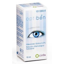 Optiben lubricante ocular gotas 10 ml