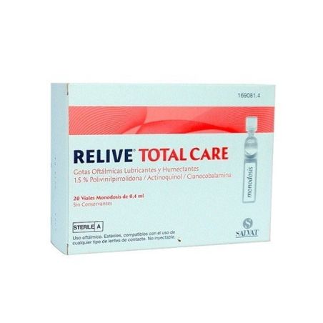 Relive total care gotas oftálmicas 20 monodosis Relive - 1