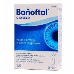 Bañoftal ojo seco 0,4 monodosis 20uds