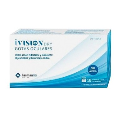 Ivision dry gotas oculares 0,5ml x 20uds Ivision - 1