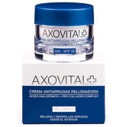 Axovital crema antiarrugas rellenadora dia spf15+ 50ml