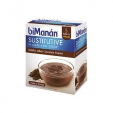 Bimanan natillas choco praline 5 sobres