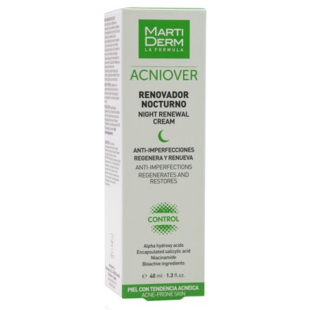 Martiderm acniover renovador nocturno 40 ml Martiderm - 1