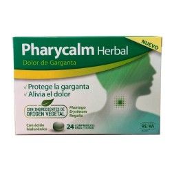 Pharycalm Herbal Dolor de Garganta 24 comp.