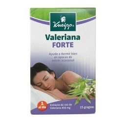 Kneipp valeriana forte 450mg 15 grageas