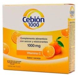 Cebion 1000 mg granulado 12 sobres