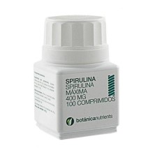 Botánica spirulina 100 comprimidos 400mg