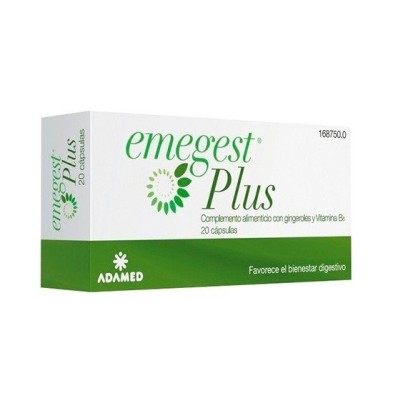 Emegest plus 20 capsulas Emegest - 1