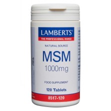 Msm 1000mg 120 tablets 8517 lamberts