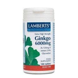 Ginkgo 6000mg 180tab ls 8542 lamberts