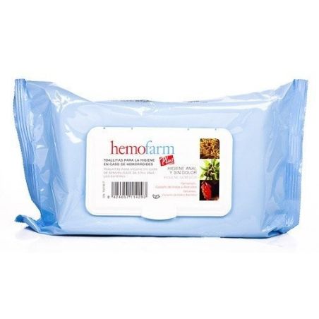 Hemofarm plus toallitas con tapa 60 uds Hemofarm - 1