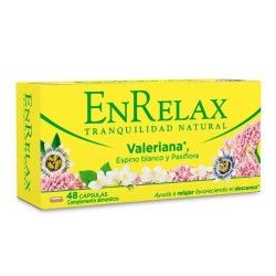 Enrelax valeriana 48 cápsulas