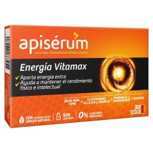 Apiserum energia vitamax 30 cápsulas