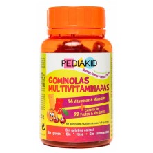 Pediakid gominolas 22 frutas 60 ositos