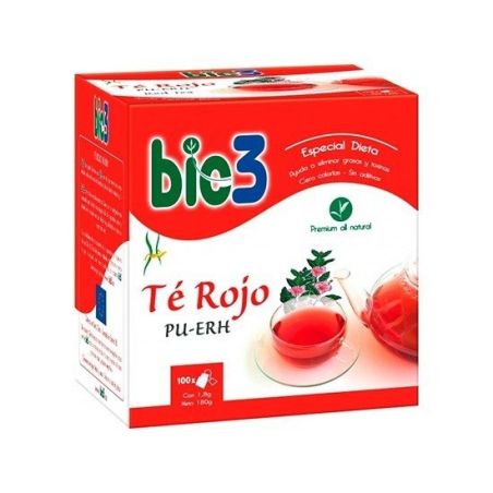 Bie3 te rojo pu-erh ecológico 100 bolsitas Bie 3 - 1