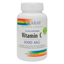 Solaray vitamina c 1000mg 100 tabletas