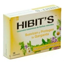 Hibit's caramelos miel y limon 16uds