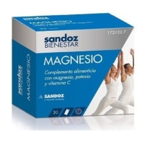 Sandoz bienestar magnesio + potasio 30 sobres