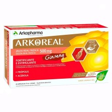 Arkoreal jalea + ginseng 20 ampollas