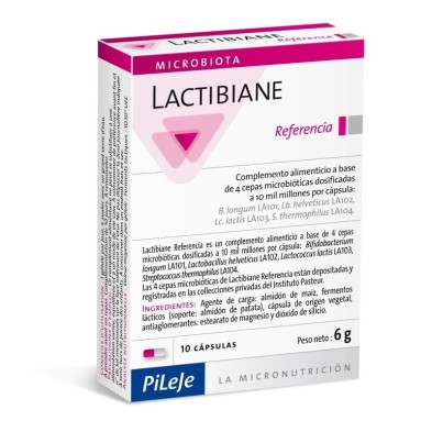 Pileje lactibiane reference 10 cápsulas Pileje - 1